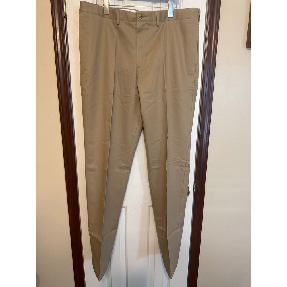 Lands' End Khaki Chino Pants Traditional Fit 40x35‎